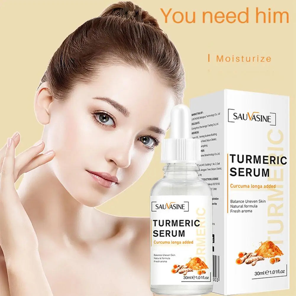 Turmeric Essential Oil Facial Body Massage Moisturizing Diffuser Hydrating Face Body Care Smoothing Body Face Skin Care 30ml