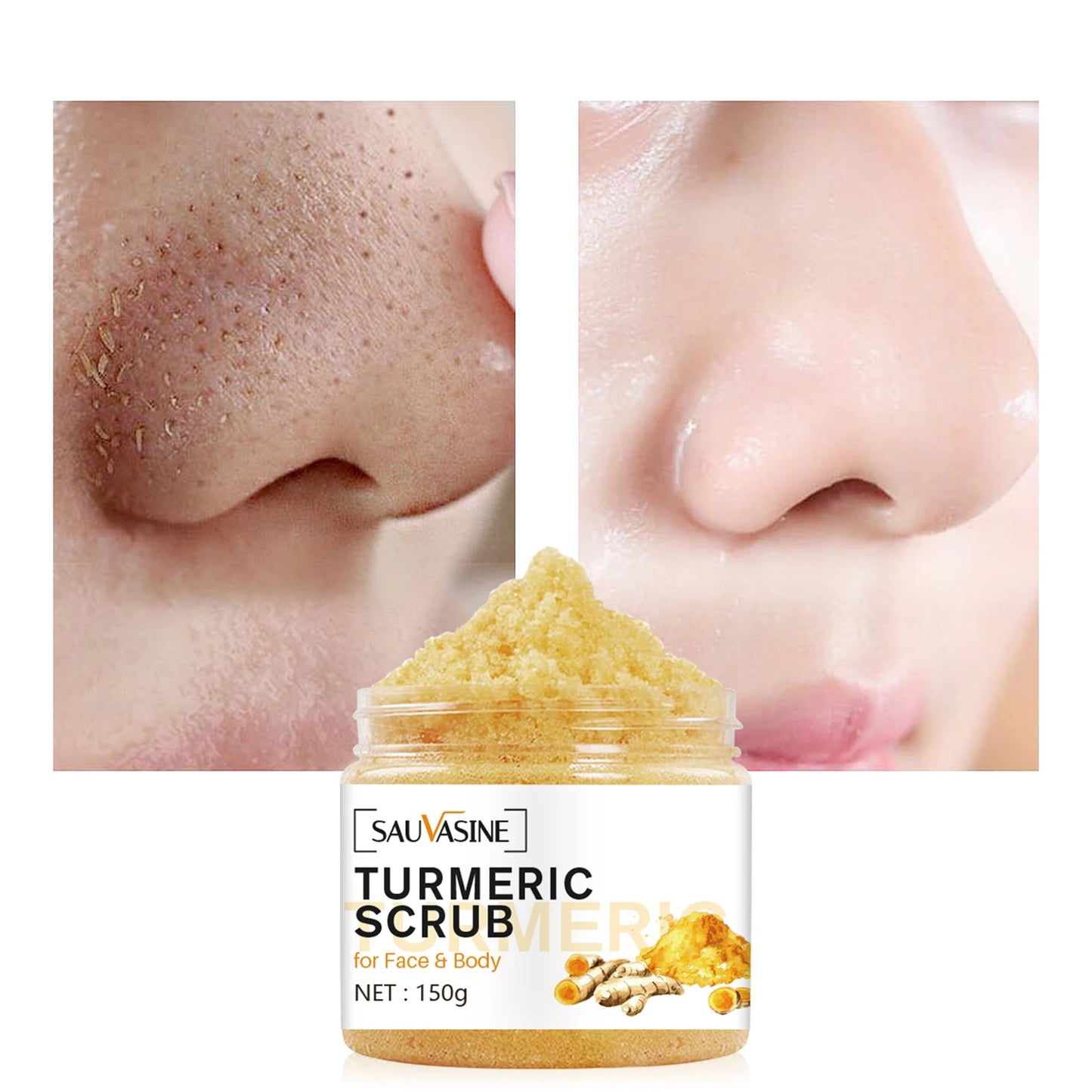 Turmeric Scrub for Face & Body