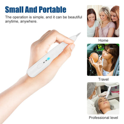 Plasma Jet Pen Professional Laser Tattoo Removal Machine Wart Mole Papilloma Face Blemish Black Dots Dark Spot Freckles Removal