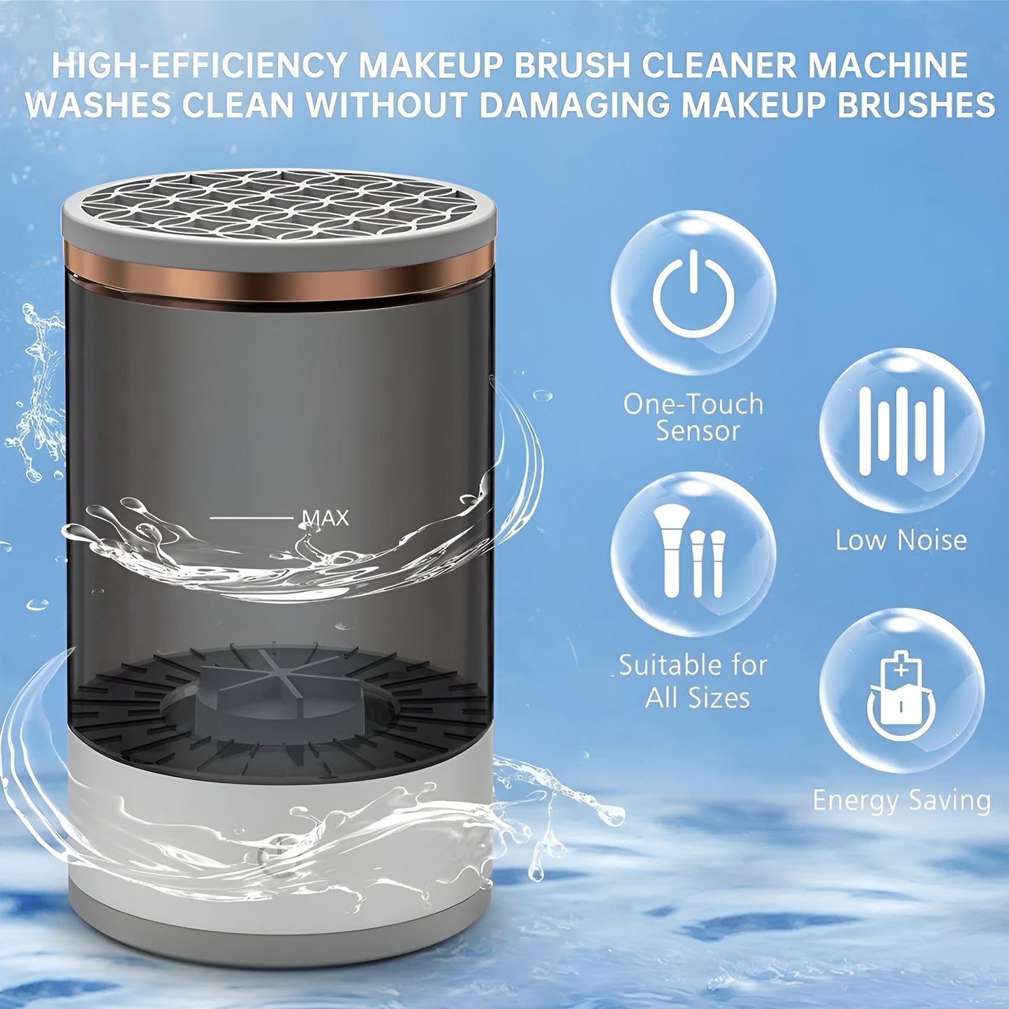 Electric Make-Up Brush Cleaner